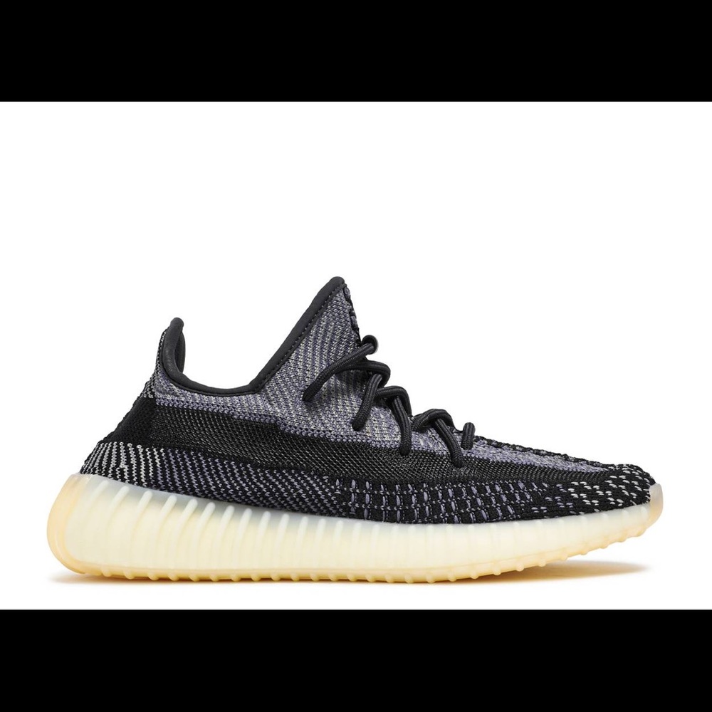 Carbon Yeezy sneakers